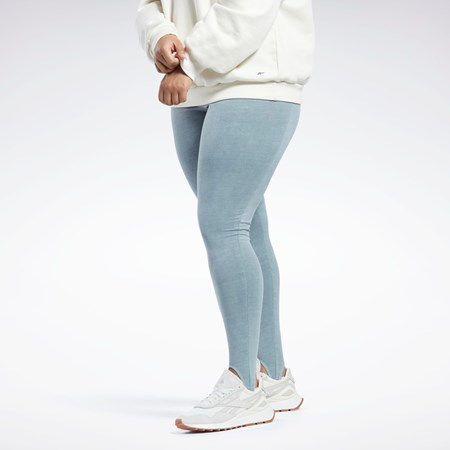 Cardi B High-Rise Leggings (Plus Size) Seaport Teal – Reebok Australia