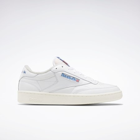 Reebok Club C 85 Vintage Shoes Biele Modre | ZWYRG4621
